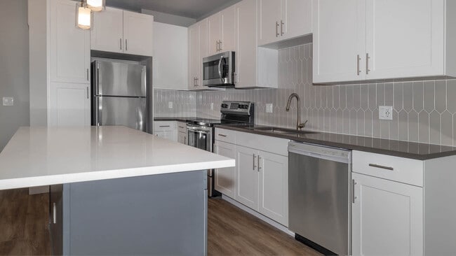 Kitchen with Stainless Steel Appliances