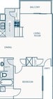 1BR/1BA