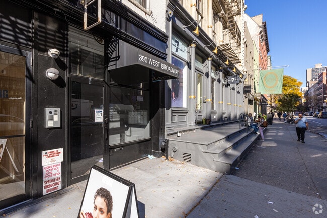 Entrance - 390 W Broadway