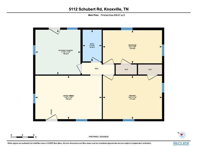 Dimensional Drawing - 5112 Schubert Rd