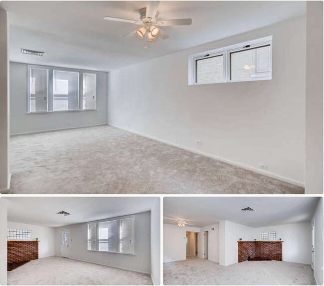 Living space, Bedroom 1 and dinning, - 4604 S Komensky Ave Unit Floor 1