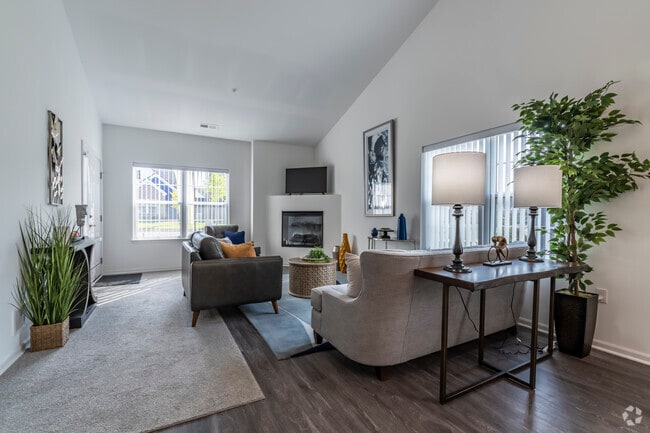 2BR, 1BA - 1,125SF - The Haven - Living Room