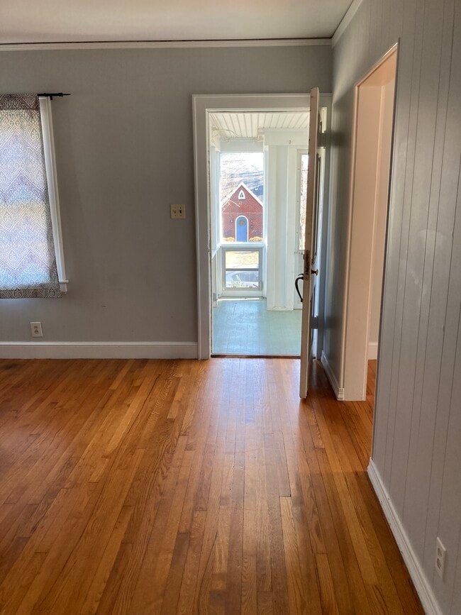 LR front door onto porch - 838 Shober St