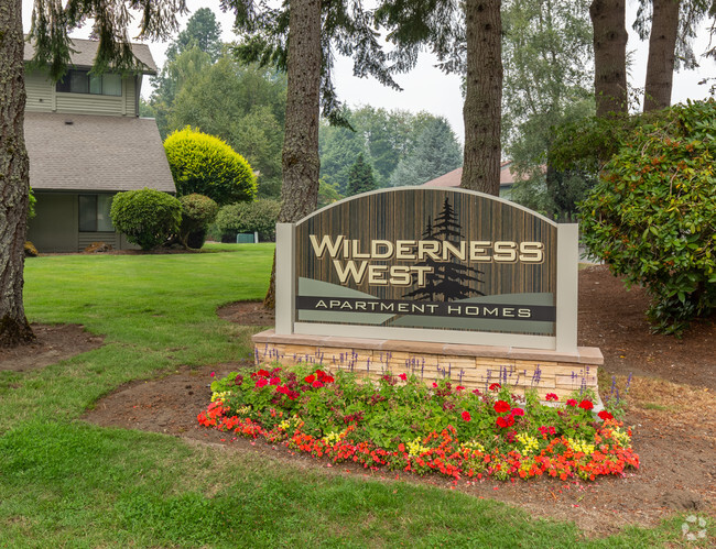 Monument Sign - Wilderness West Apartments