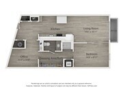 Plano de planta A1a 30Six NoDa