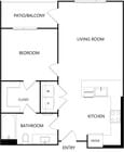 A1 floor plan Allaso Olivine
