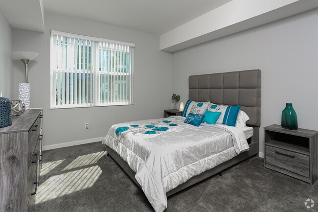 1BR, 1BA 827SF - Bedroom
