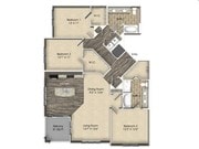 3BR/2BA