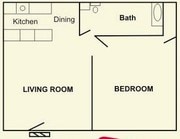 1BR/1BA
