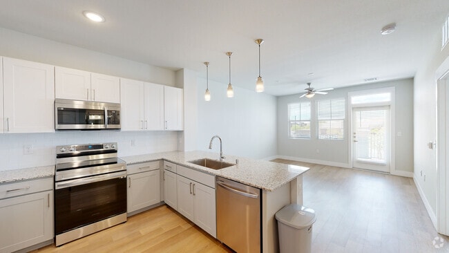 1 BR, 1 BA (Cobalt) - 678 SF