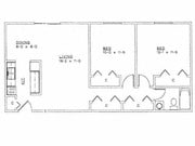 2BR/1BA