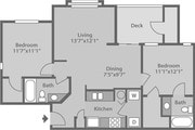 2BR/2BA