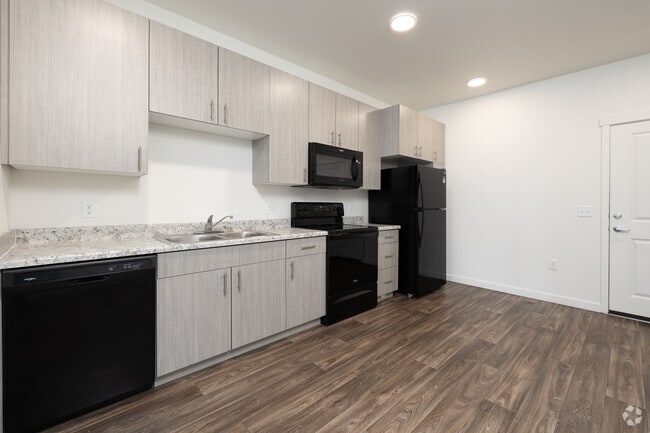 1BR, 1BA - 696SF - Kitchen
