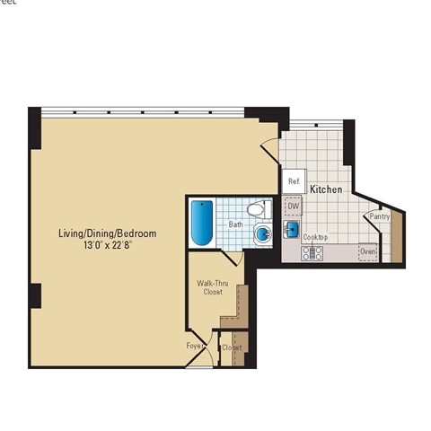 Floor Plan - Studio | S04