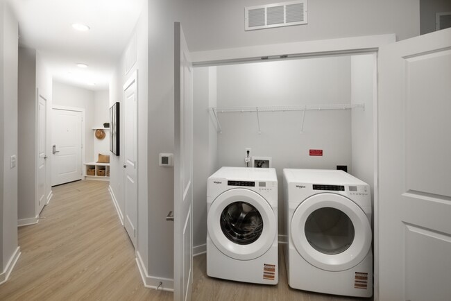 In-home full-size washer and dryer