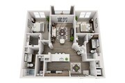 Weston Corners_B4_2B2B_1150-1222sf_Floorplans