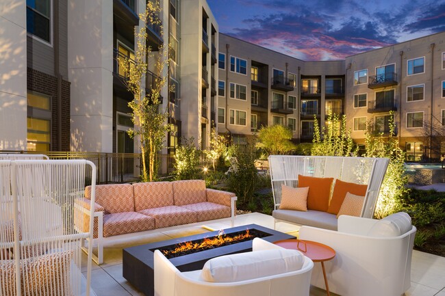 Fire Pit in Pool Space