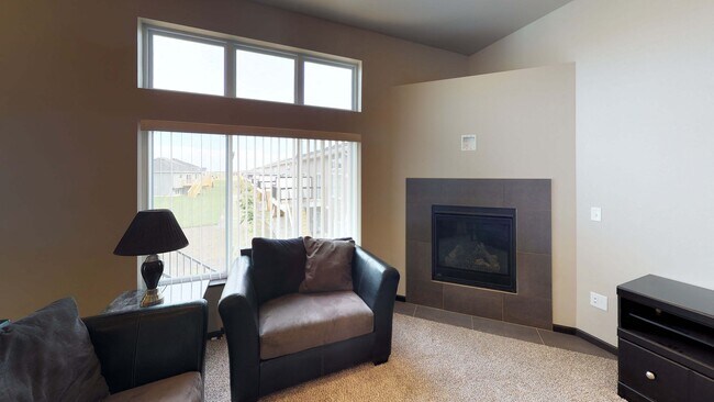 Tri-level living room