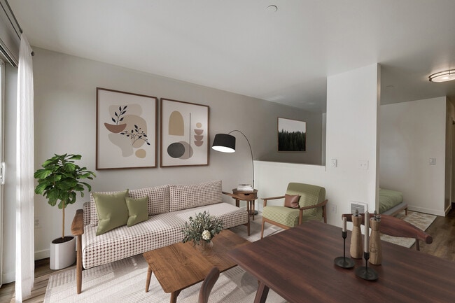 Plano de planta de Green Lake 1, sala de estar - Arrive Belay & Arrive Noba