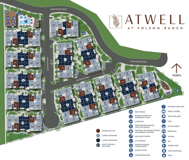 ATWELL AT FOLSOM RANCH Apartments Folsom, CA