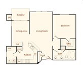 1BR/1BA