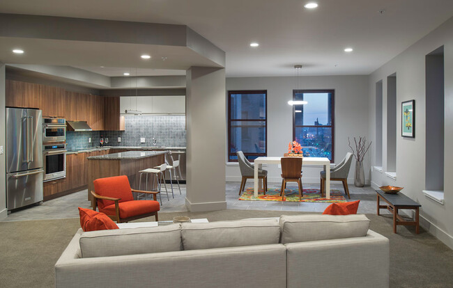S08 Living Room - The Schofield Residences Rental