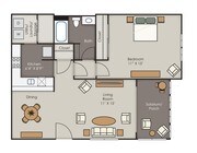 1BR/1BA