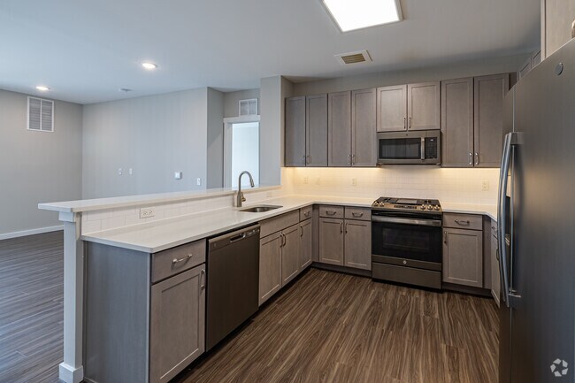 2BR, 2BA - 1,270SF - The Aster - Kitchen
