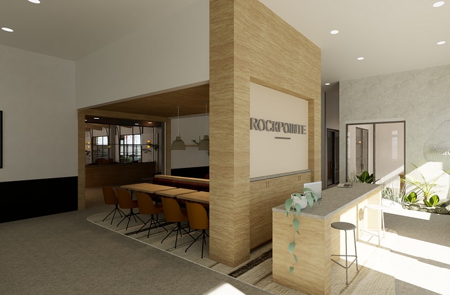 Rockpointe Entry Lobby Rendering