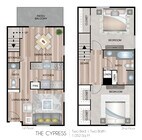 The Cypress TH 2-2 1052 Sq. Ft.