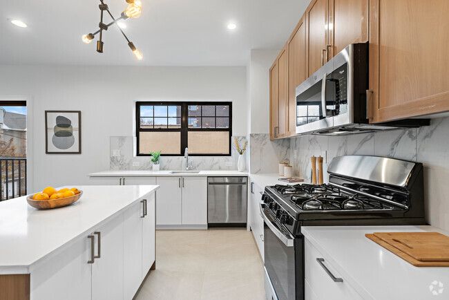 Model Home Kitchen - Netherwood Flats Rental