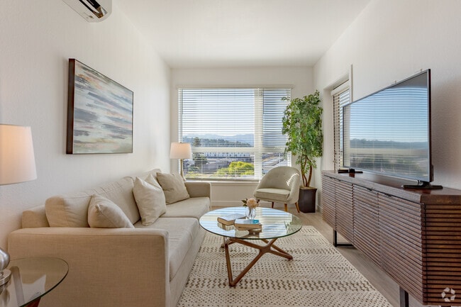 2BR, 1BA - 842SF - Living Room