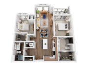 Harrison North floor plan The Island Residences