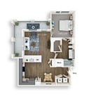 A4 floor plan View at Estancia
