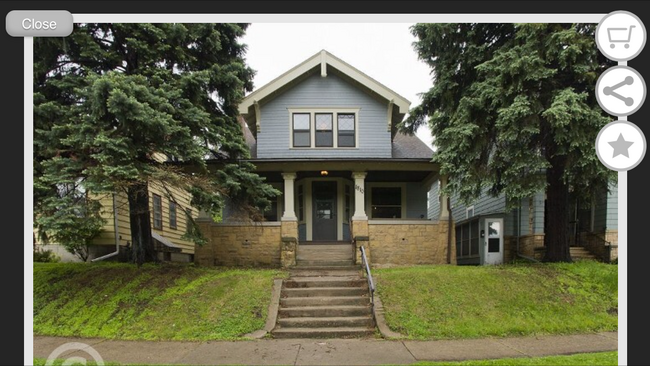 Front of home on Marshall - 1810 Marshall Ave House