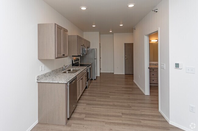 Studio, 1BA - 502SF - The Crimson - Lavish Living Apartments