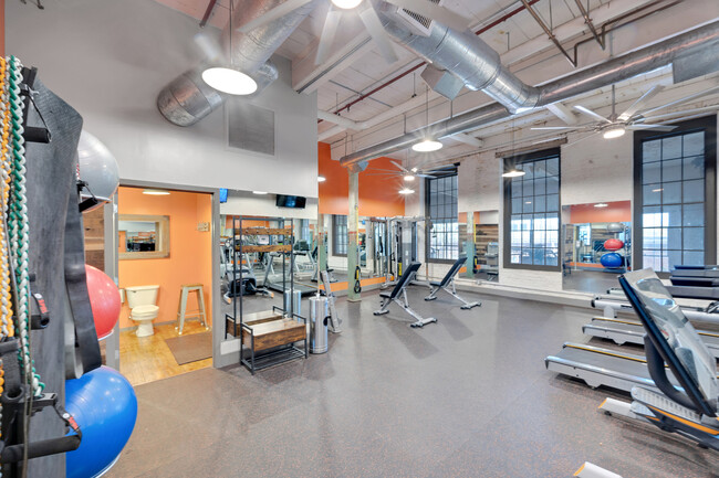 Gym - Enterprise Mill Residential Apartments