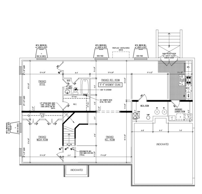 Floor plan - 320 Nutley St SW Unidad Basement Apartment