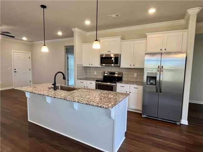 Photo - Modern 3-Bed, 2-Bath Home with Fenced Yard