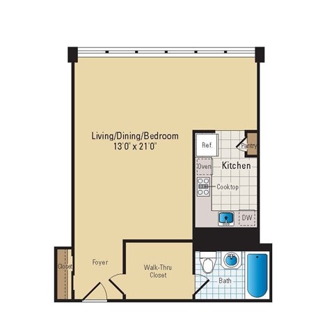 Floor Plan - Studio | S09