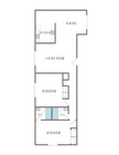 2 Bedroom, 2 Bathroom - 986 SF