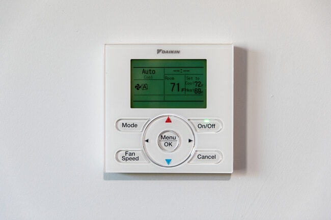 Smart programmable thermostat (Representative photo)