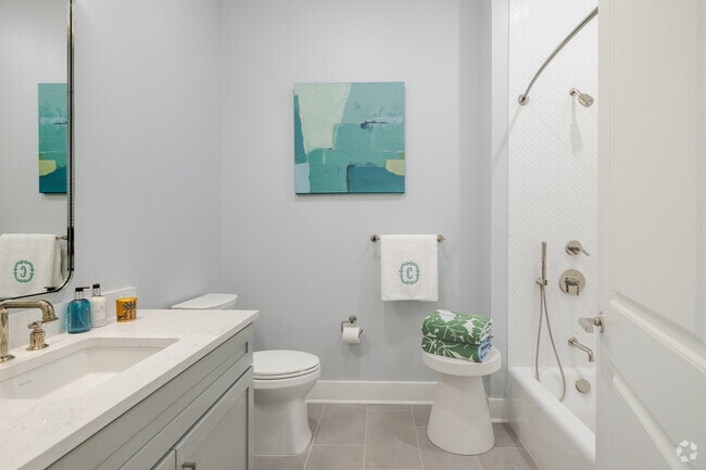 3BR, 2.5BA - Townhome - 3,488SF - Second Bathroom
