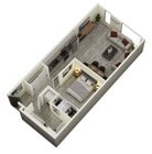 Open 1-Bed A