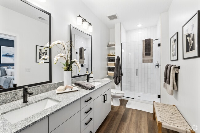 2BR, 2.5BA - 1,260SF - Bedroom