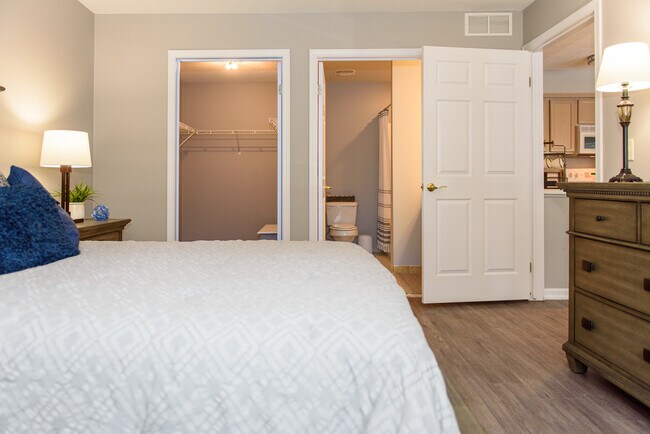 Typical Master Bedroom with walk-in closet & ensuite bathroom