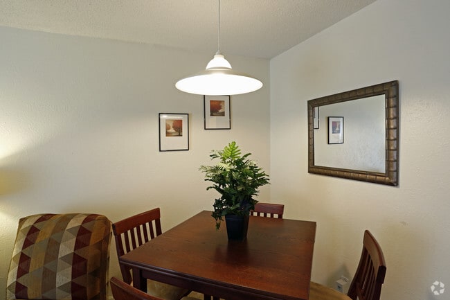 Two Bedroom - Dining Area - Maple Grove Townhomes