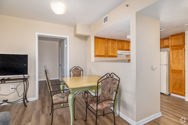 2BR, 1BA - 850SF - Dining Area - Downing Square Apartments