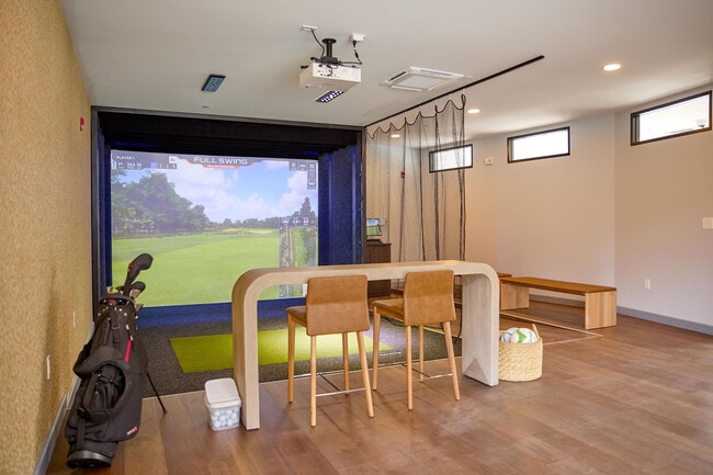 Sun Room & Golf Simulator
