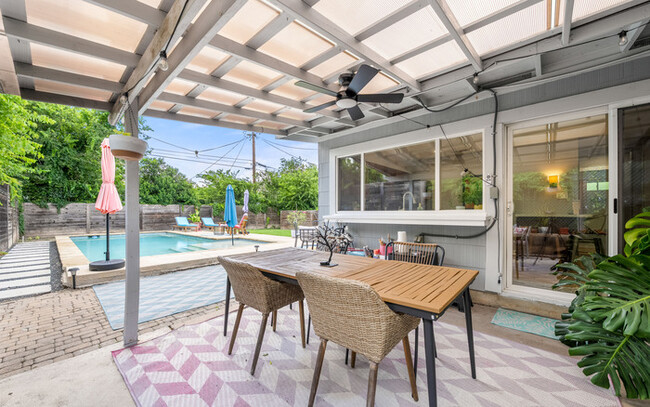Fully Furnished South Austin Gem with Pool & Outdoors Entertainment